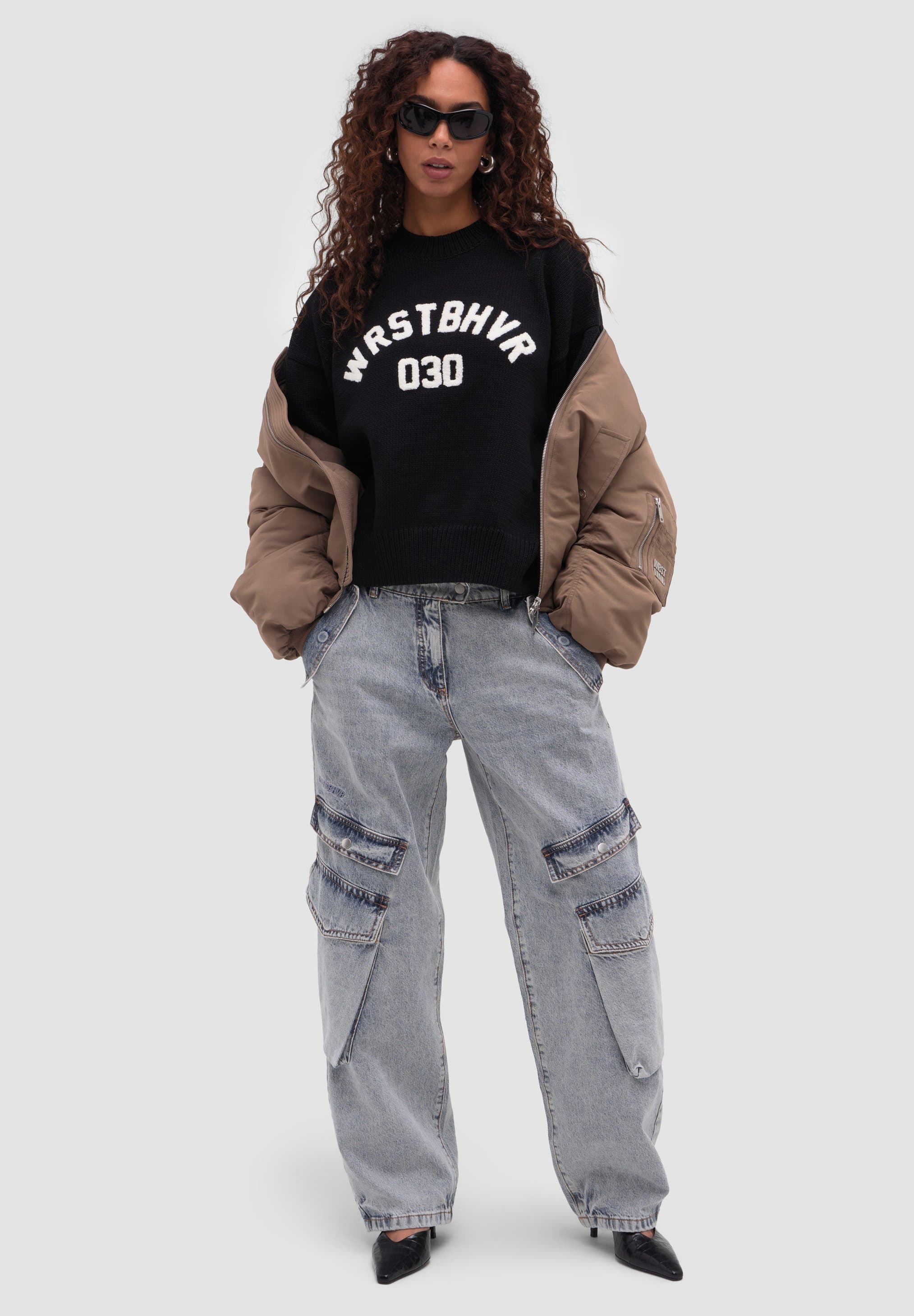 WRSTBHVR Luna V3 Jersey de Punto - Black/Oyster — vista 2